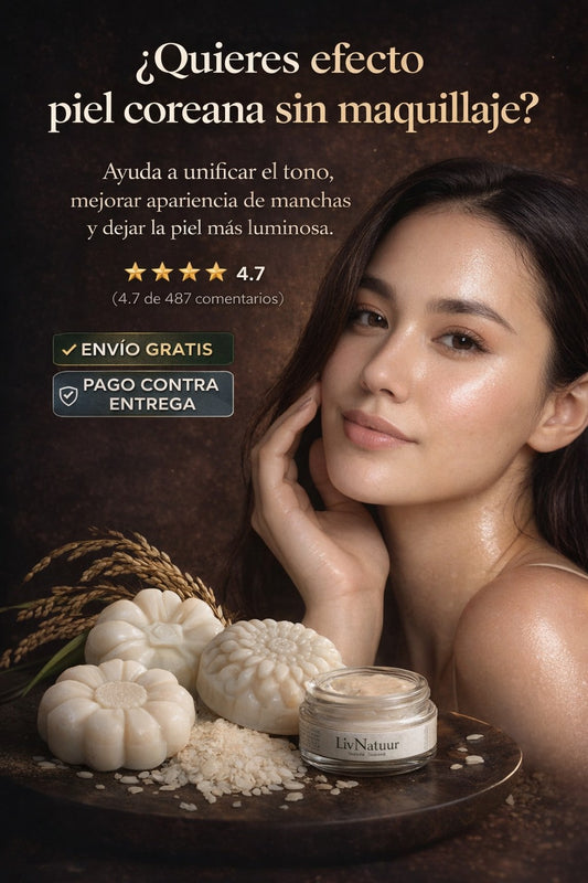 KIT DE JABON DE ARROZ ANTIMANCHAS